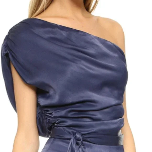 NWT Misha Catarina Navy Pantsuit. SZ M - Picture 2 of 5